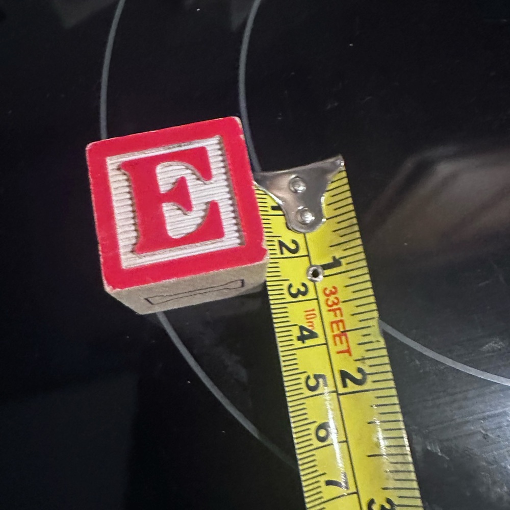 VGC MELISSA & DOUG Deluxe Children 50-Piece Wooden ABC/123 Blocks w/Plastic Case - Picture 9 of 13